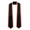 Graduation Accessory 72-inch Long Satin Graduation Ribbon Smooth Border Design for Parties Celebrations