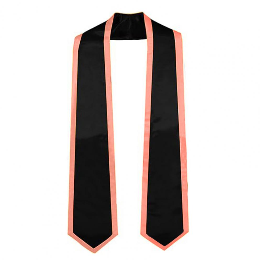 Graduation Accessory 72-inch Long Satin Graduation Ribbon Smooth Border Design for Parties Celebrations