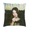 Fashion Jesus Lana Del Rey Cushion Cover 45X45 Velvet Throw Pillow Case For Sofa Car Square Pillowcase Bedroom Decoration