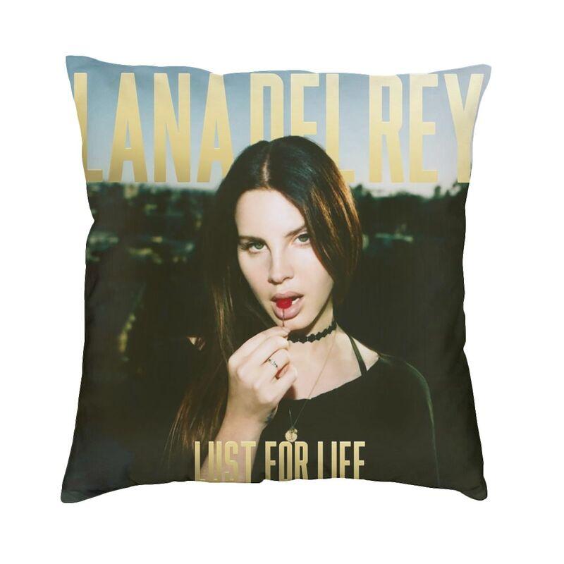 Fashion Jesus Lana Del Rey Cushion Cover 45X45 Velvet Throw Pillow Case For Sofa Car Square Pillowcase Bedroom Decoration
