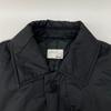 NANGA Old logo black bark color down coat coat S blackUsed