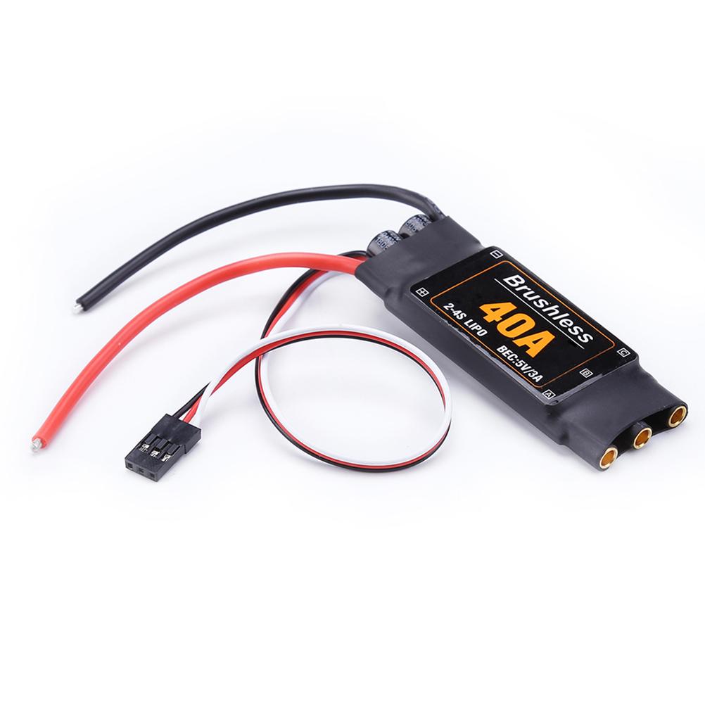 40A Brushless ESC With 5V/3A BEC For RC FPV Quadcopter RC Airplanes Helicopter