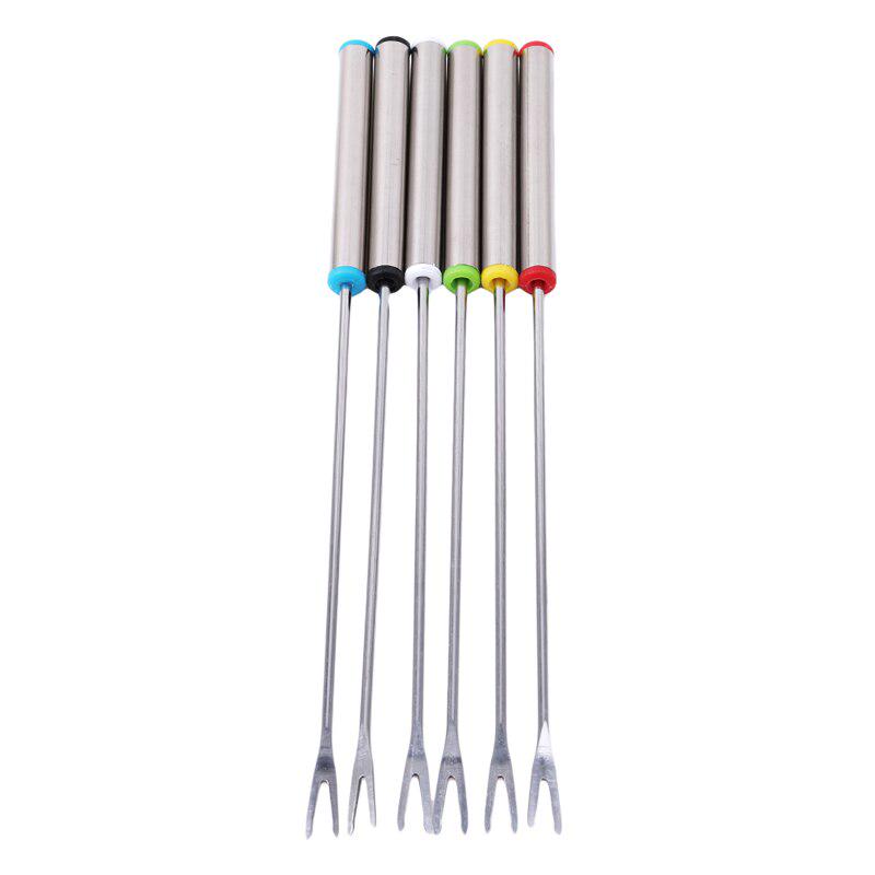 Buy Plastic Handled Fondue Fork With Coloured Caps For Easy