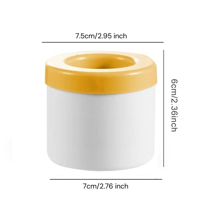 Silicone Ice Cube Mold Round Ice Bucket Summer Homemade DIY Refrigerator Freeze Ice Maker Creative Ice Cube Mold Barware Tools