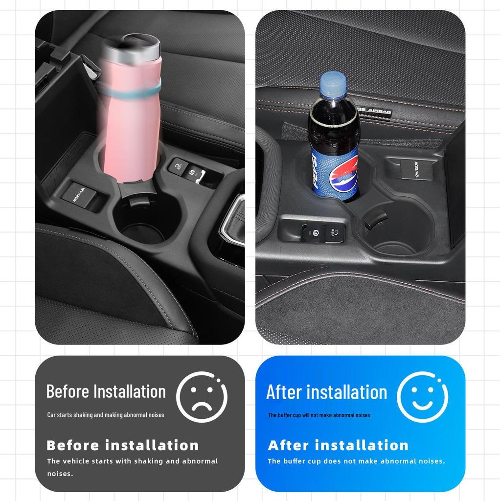 Silicone Cup Holder for 2025 Subaru Forester Interior, Right-Hand Drive Only