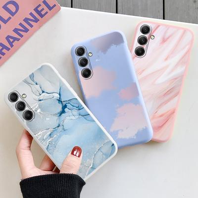 Mäkké silikónové puzdro s mramorovým vzorom pre Xiaomi Redmi Note 13 14C Samsung M35 A55 S24 A06 iPhone Huawei Honor Realme Ochranný kryt proti nárazu