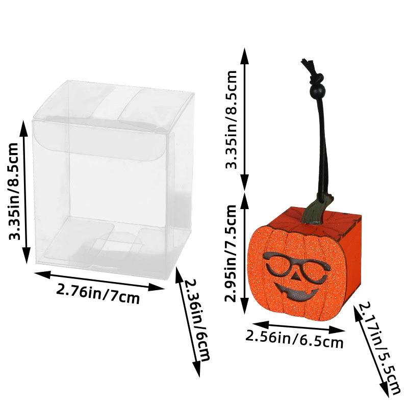 1pc Halloween Pumpkin Lantern Children's Handheld Night Light Ghost Festival Luminous Light Decoration Prop No Need To Use Electricity