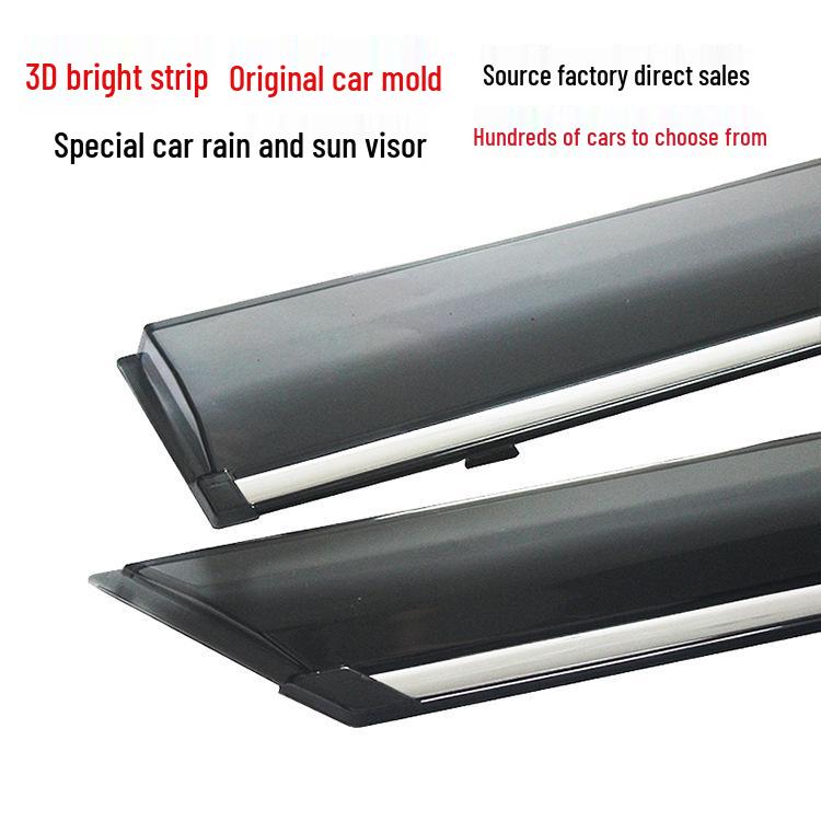 Nissan Venucia D60 Rain Guards with EV Door Panel Modification