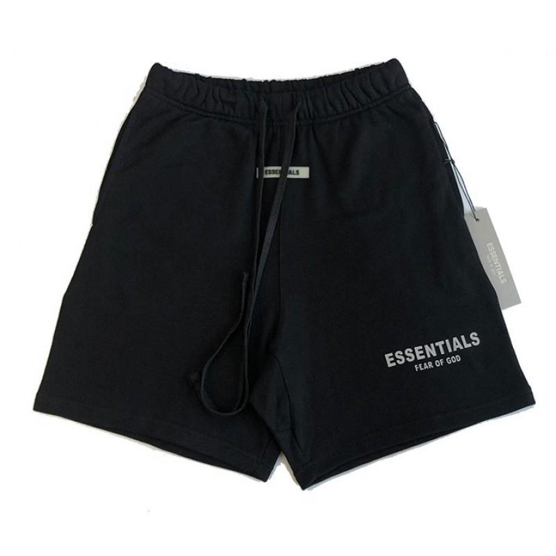 FOG ESSENTIALS Reflective Embroidered Shorts Casual Pants Men Women