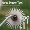 Sunflower Weed Digger Tool Long Handle Weeding Rake Multifunction Gardening Hand Weeder Tool Manual for Garden Yard