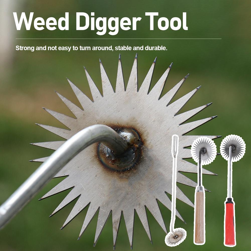 Sunflower Weed Digger Tool Long Handle Weeding Rake Multifunction Gardening Hand Weeder Tool Manual for Garden Yard