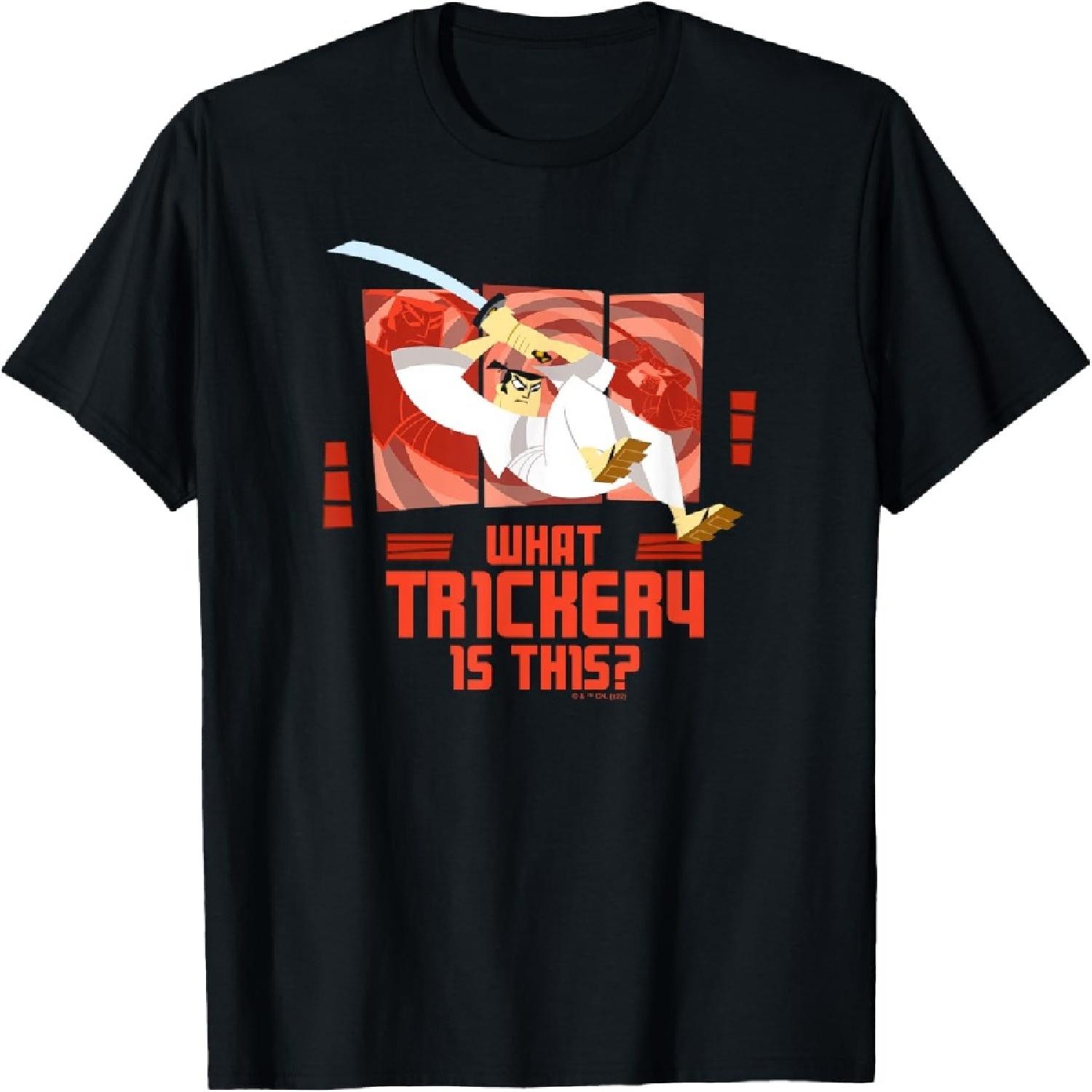 Samurai Jack What Trickery Is This_ T-Shirt S
