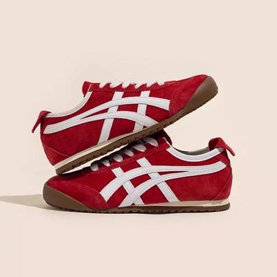 Innere Höhenzunahme! Rote Dexun Schuhe 2025 Herbst neu Amerikanischer Retro Casual Sport High Heels Forrest Gump Schuhe