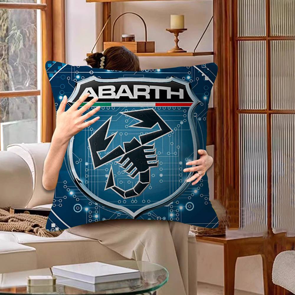 Brand A-Abarth Scorpion Cushion Cover Inches Farmhouse Decor Home Throw Pillow Covers for Couch Decorations