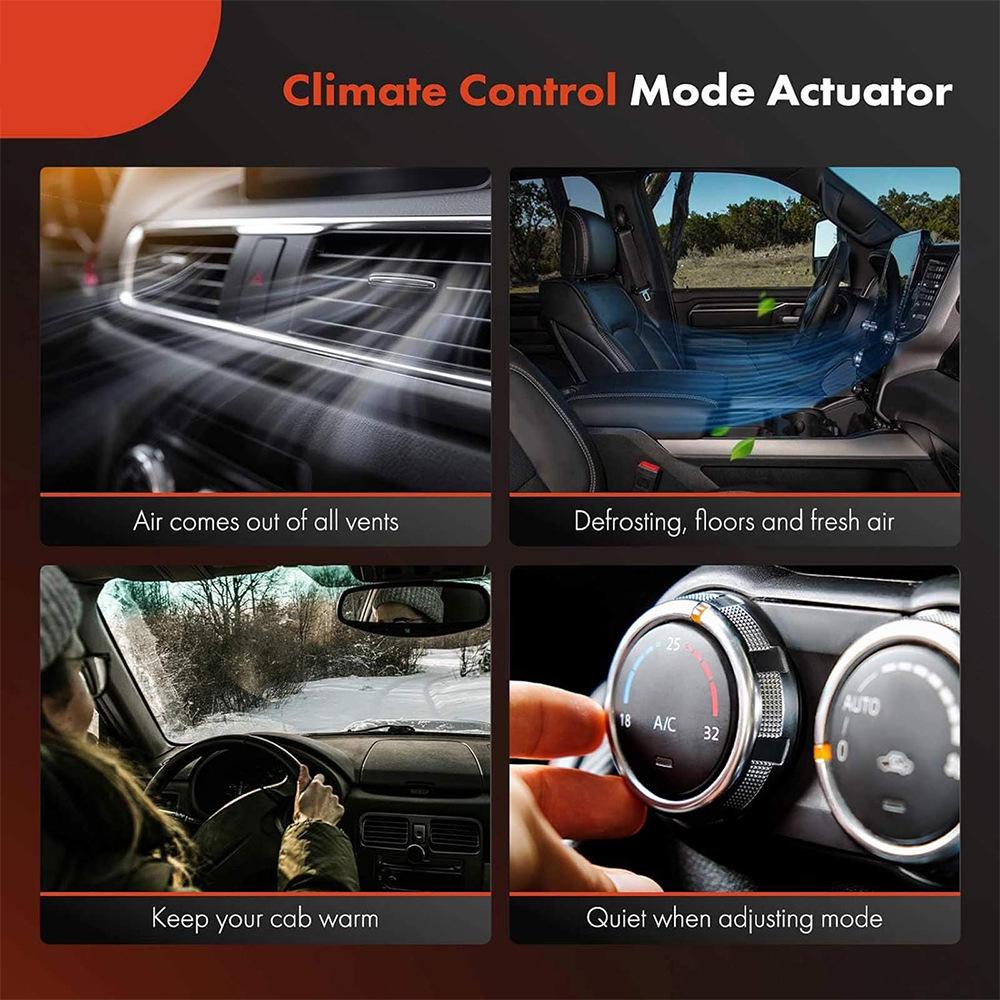 Chrysler 200 Heizungs- und Klimaanlagen-Mischklappen-Stellmotor (604029, 68018109AA)