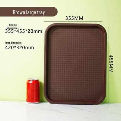 LISM Plastic Rectangular Serving Tray