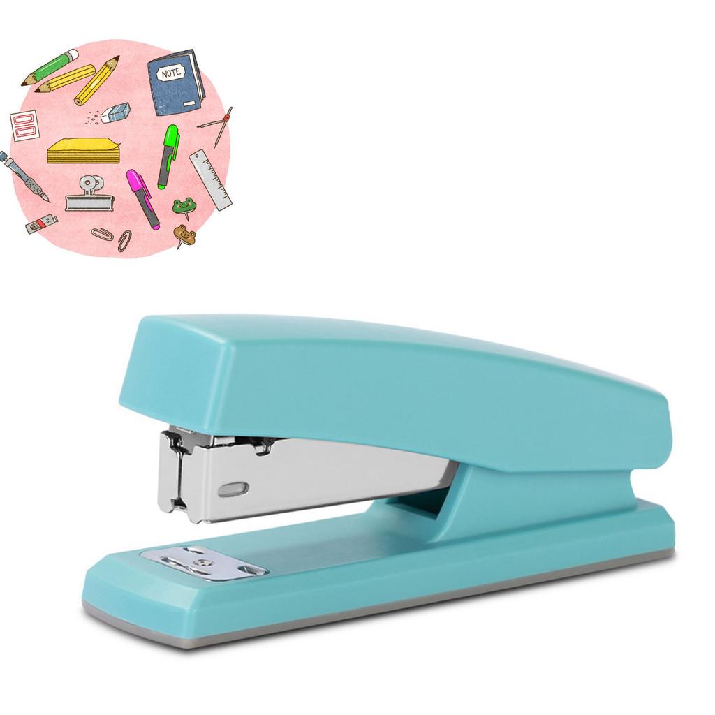 Zszywacz 20 kartek Średni Rozmiar Ergonomiczny Wielofunkcyjny Łatwy Zszywacz do Papieru Do Szkoły