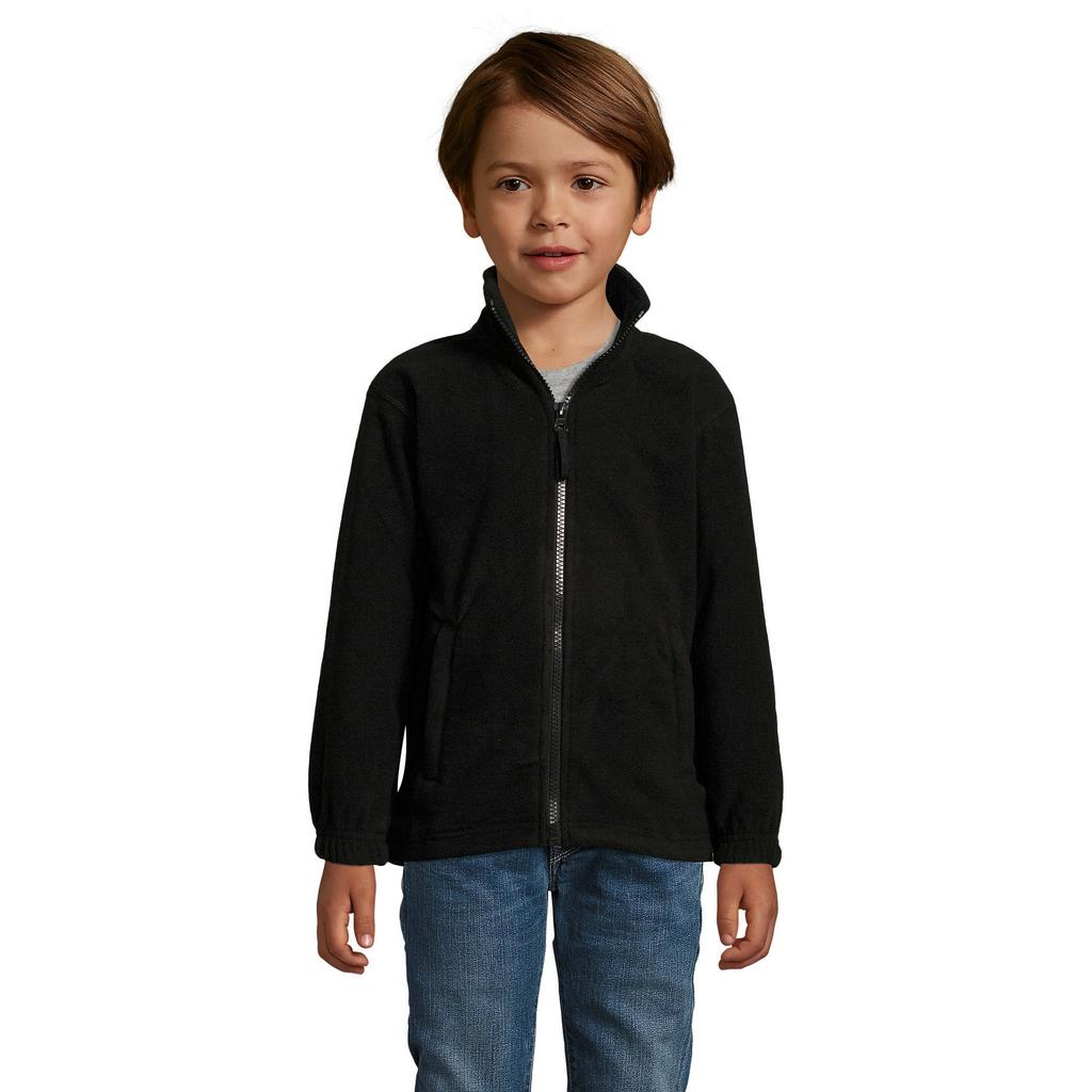 SOLS Childrens/Kids North Zip-Up Fleece Jacket