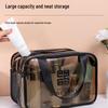 Women's Portable Waterproof Makeup Bag, Large Capacity Travel Toiletry Organizer, Transparent Wet and Dry Separation, Super Hot 2021.