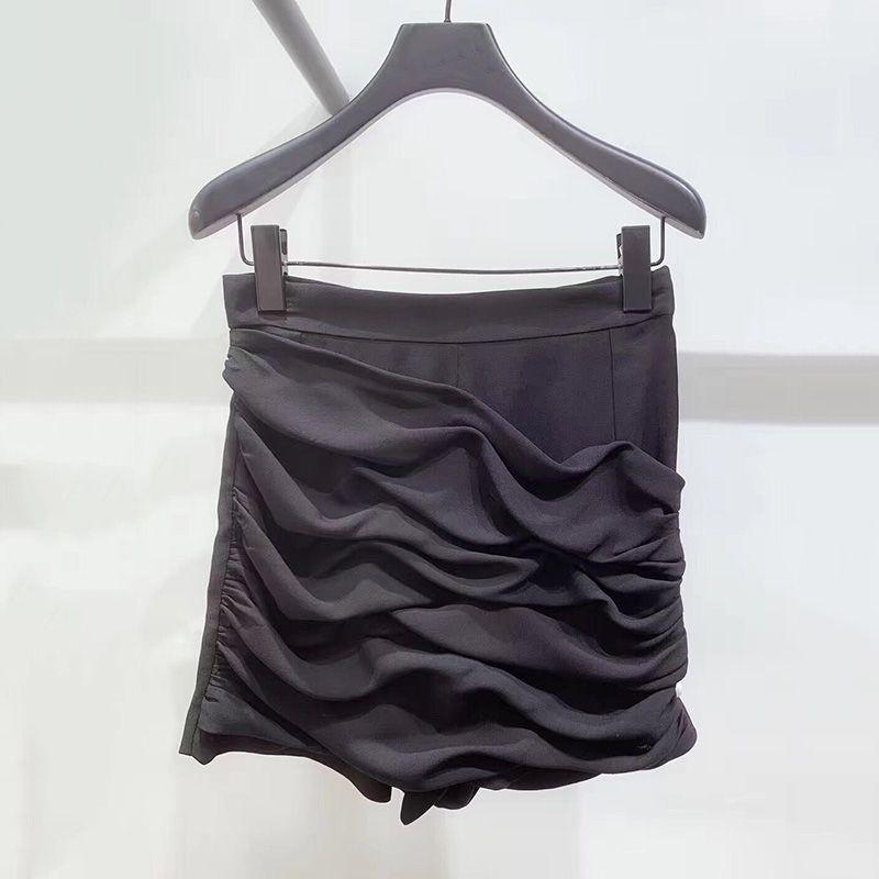 

Флан Франция Нишевый Стиль Осень и Зима Банкет Плиссированная Юбка Black M