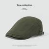 Forward hat female spring and autumn fashion personality anti-wearing beret Korean version newsboy hat