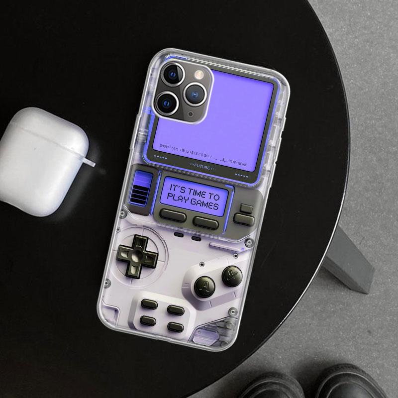 Games Console Fashion Boy Phone Case Cover for iPhone 11 12 13 Mini 14 15 Plus 16 Pro Max 17 Air 7 8 + SE Art Customized Fundas