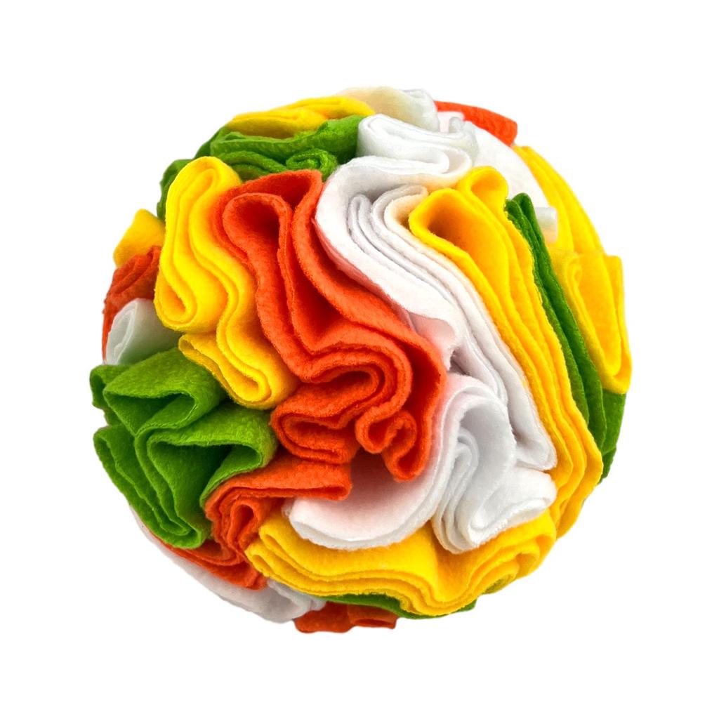 Colorful Sniffing Ball Teething Puzzle Toy for Dogs
