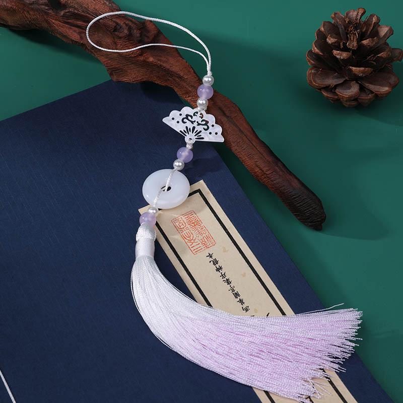 

Градиентная Мирная Пряжка Кисточка Ципао Поясная Подвеска