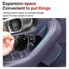 For Leapmotor C10 2024-2026 Car Door Storage Box Armrest Storage Barrel Silicone Front Rear Handle Storage Box Auto Interior Box