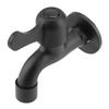 Washing Machine Tap 304 Stainless Steel Black Wall Mount Tap Garden Water Faucet for Bathroom Stainless Steel Faucet