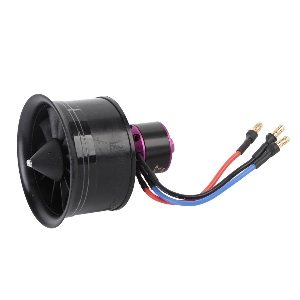 EDF 50mm 11 Blades Ducted Fan Electric Ducted Fan for RC Airplane Recommended Battery 5S 1800mAh 35C