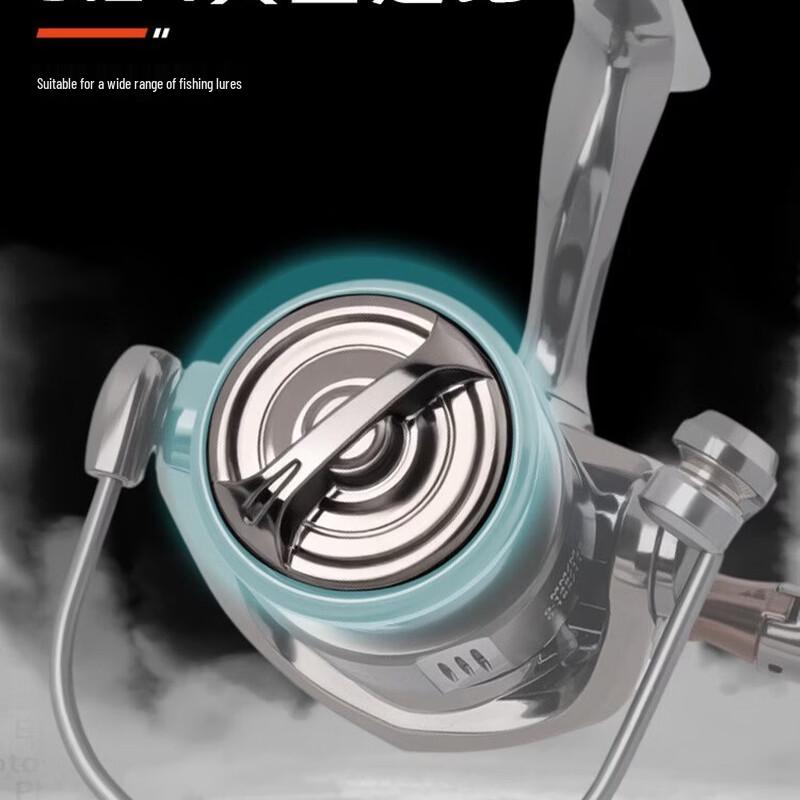 DEUKIO All-Metal Spinning Fishing Reel