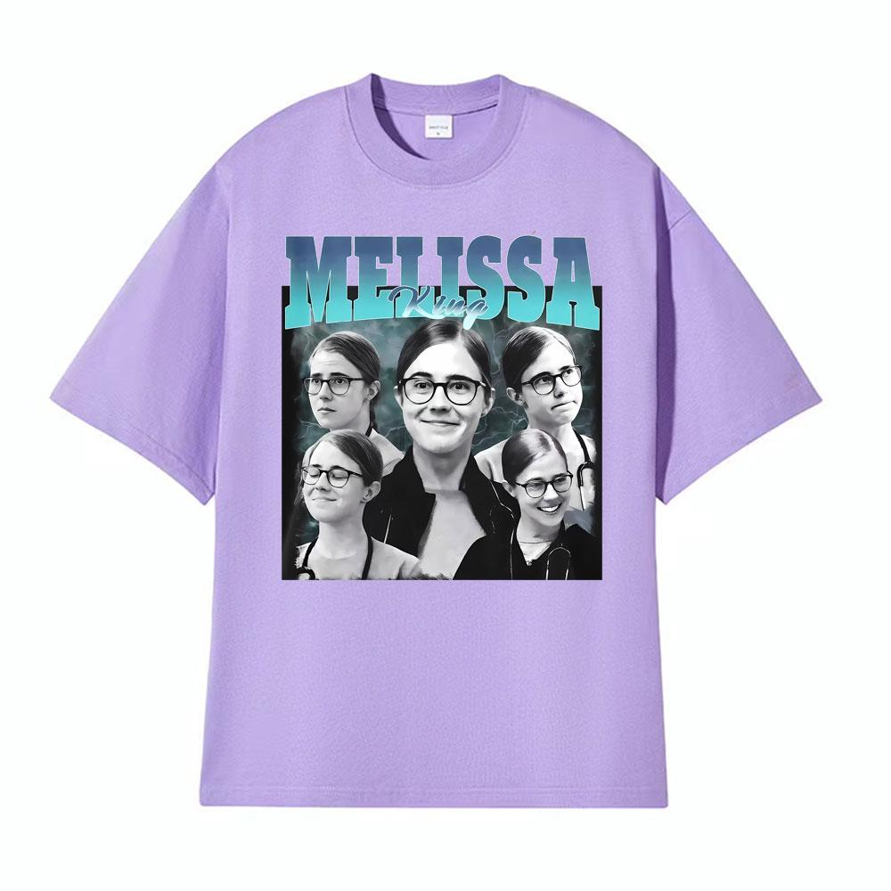 Melissa King Vintage Funny Doctor Meme Print Tshirts Men Women Clothing Fashion Harajuku Tshirt Short Sleeve Oversized T Shirt