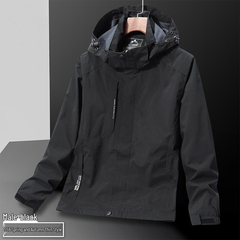 

2025 Men s & Women s Windproof Waterproof Mountaineering Jacket – Spring/Autumn Outdoor Sports 2XL