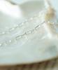 Alleun Silver 925 Square Chain Long Clip Bold Necklace