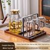 Qinji Borosilicate Glass Drinking Cup Set with Handle