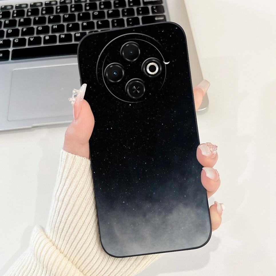 

Back Cover For Tecno Spark 30c 2024 Phone Coques Marble Avocado Moon Night Gothic Back Cover For Spark30c kl5 kl5n Soft Silicone Spark 30c