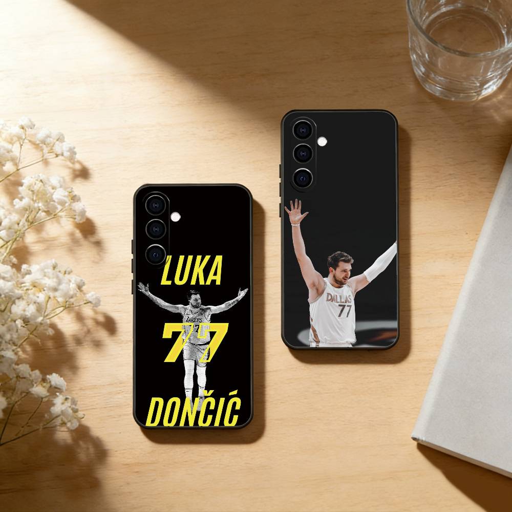 Baskerball L-Luka D-Doncic LD Phone Case For Samsung Galaxy A73,A72,A71,A70,A53,A52,A51,Soft Silicone Black Cover