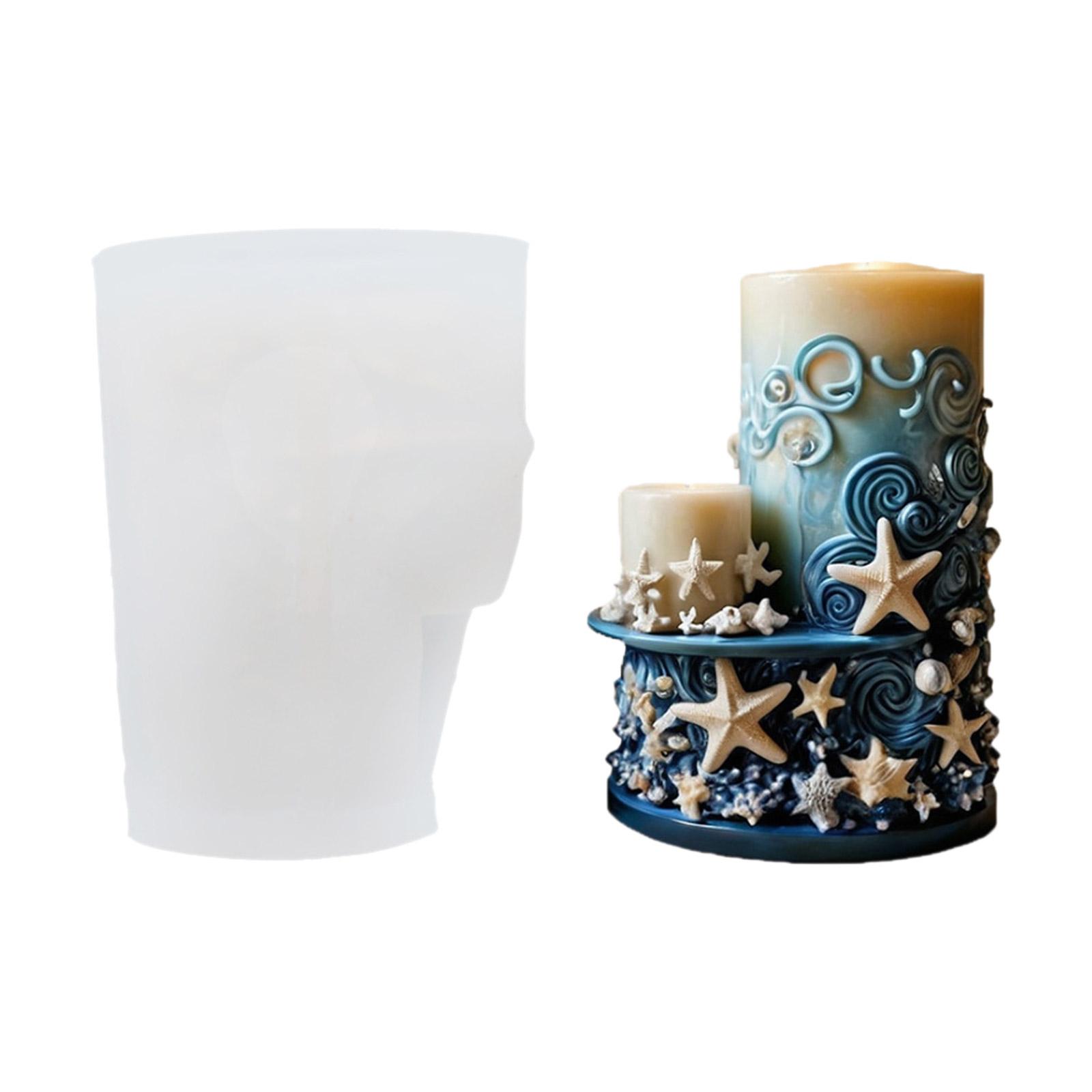 

Силиконовая форма на морскую тематику для изготовления свечей, практичная форма для ароматерапии и диффузора, ювелирные изделия 2