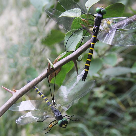 Τρισδιάστατο Τεχνητό Εντομοαπωθητικό Λιβελούλας Εξωτερικού Χώρου Ψεύτικη Λιβελούλα Κρεμαστό Στολίδι Απωθητικό Μύγας Συντροφιά για Κήπο, Κάμπινγκ, Αυλή