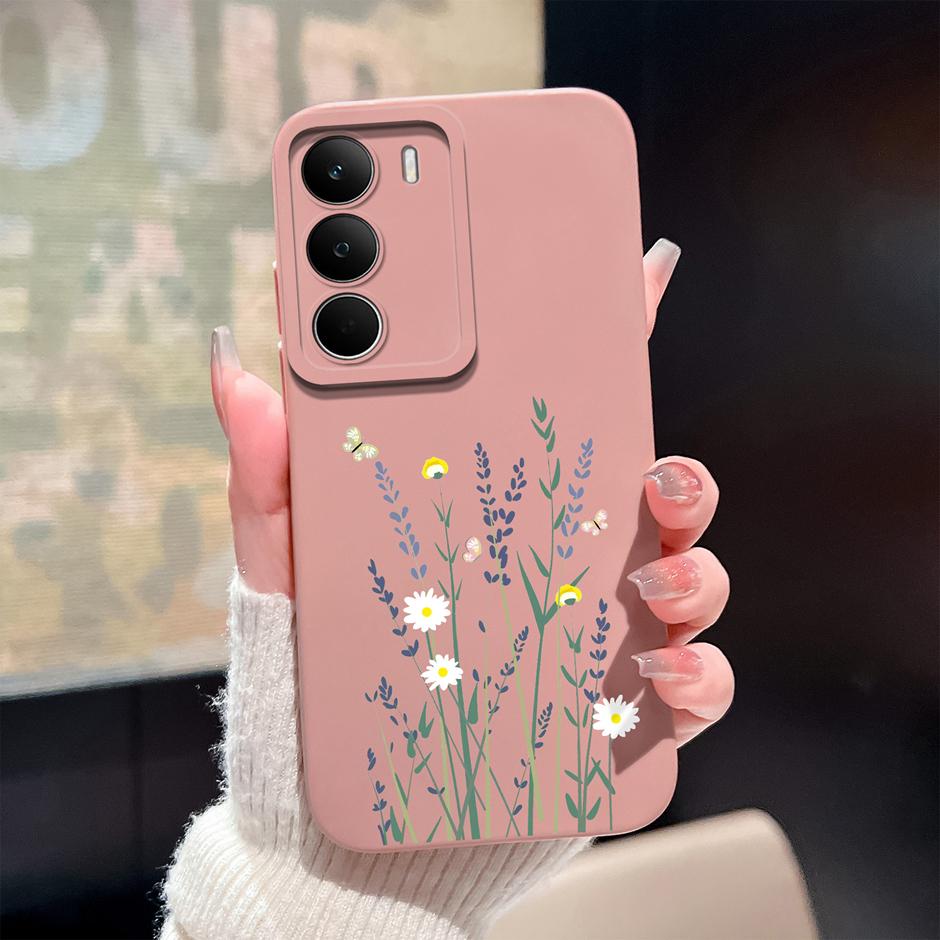 For Realme C71 C73 C75 C75x Phone Case Fashion Cartoon Sweet Girl Soft Silicone Anti Scratch Protective Bumper Back Cover Fundas