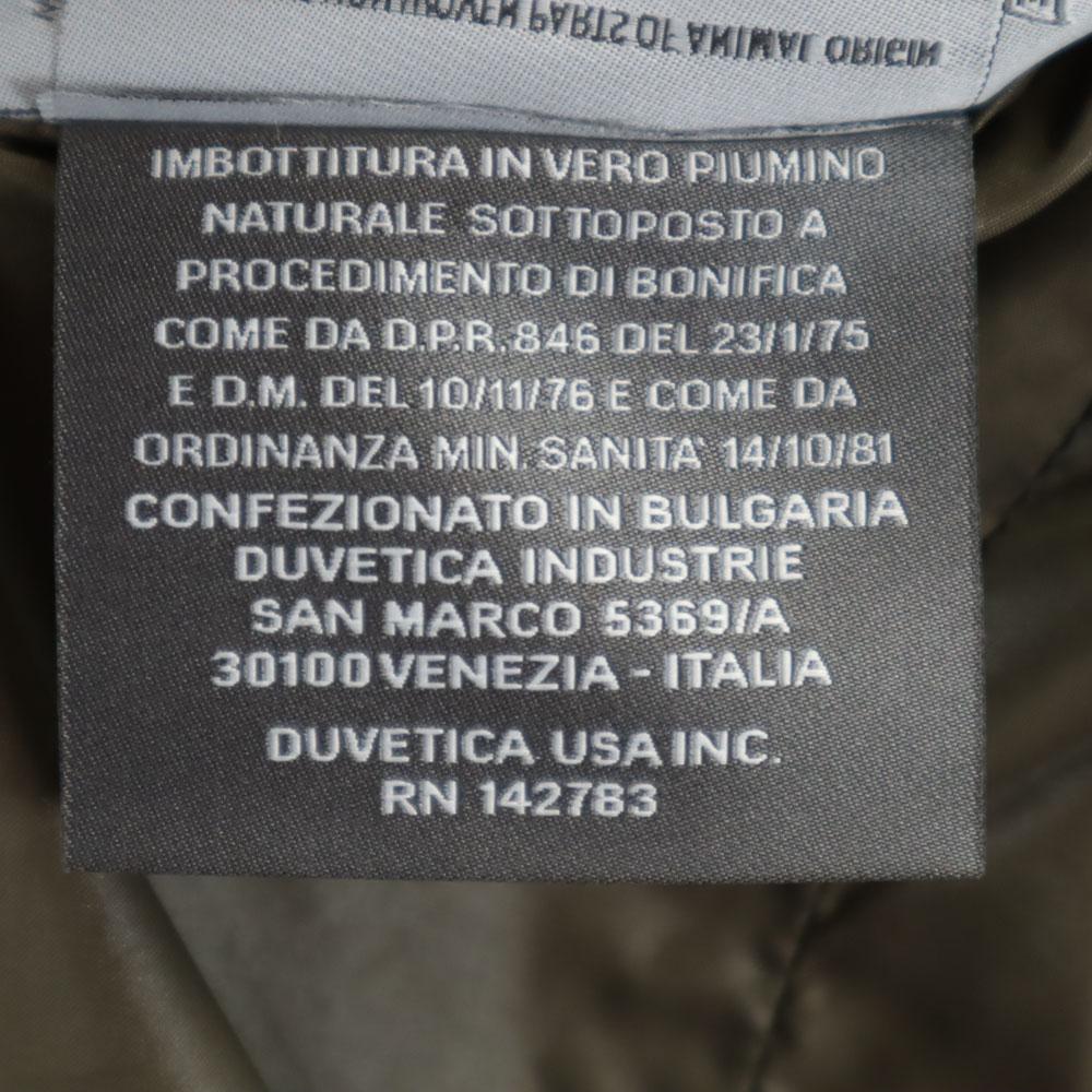 DUVETICA Daunenmantel 46 khaki Damen Gebraucht