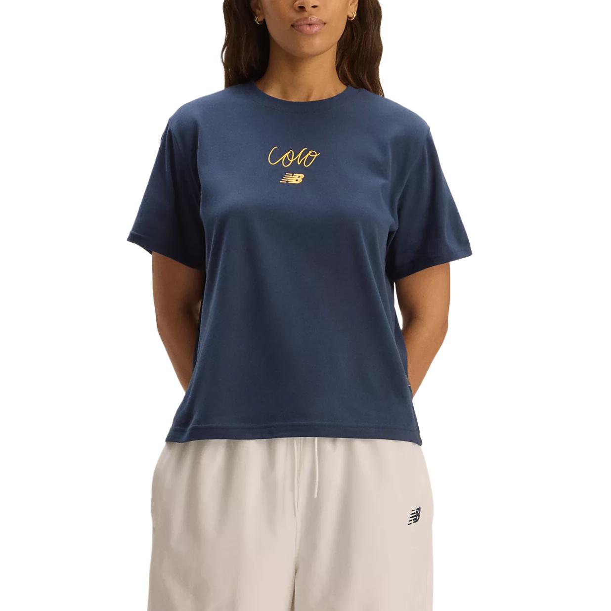 New Balance Coco Gauff Regular T Shirt Women s WT61C65M-NNY L