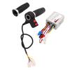 Brushed Controller Throttle Grip Set 36V 350W Good Heat Dissipation 3 Speed E Bike Motor Controller