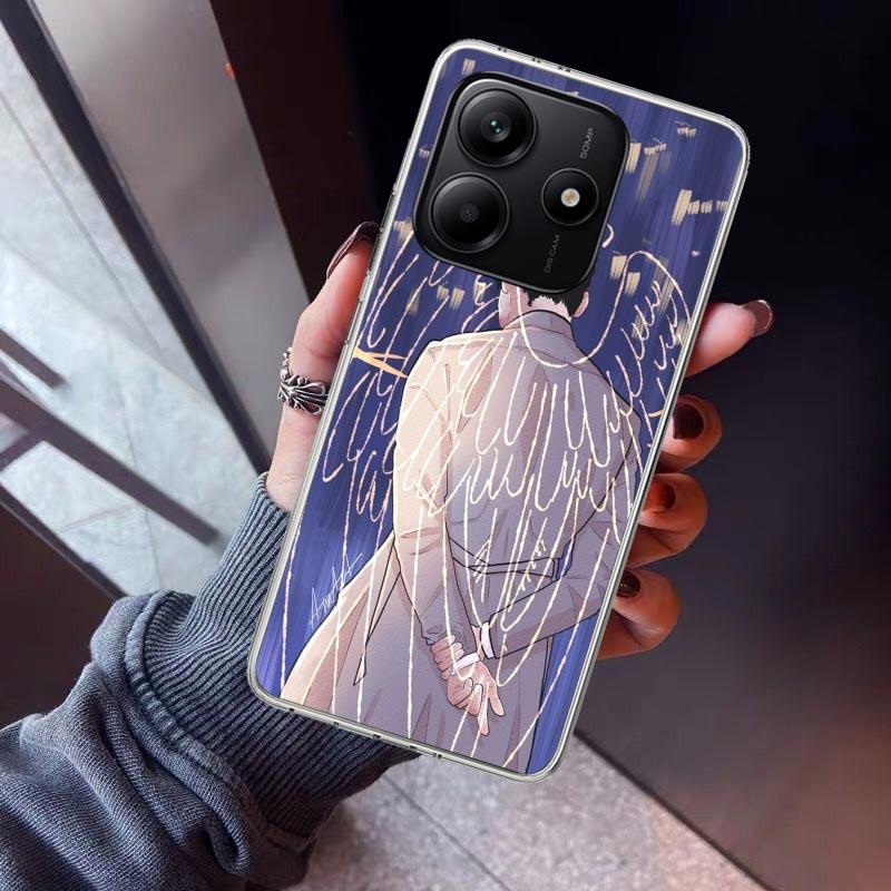 

Angel Castiel Supernatural Phone Case For Xiaomi Redmi Note 10 11 12 13 14 15 Pro Plus 11S 12S 14S 11T 11E 10S Soft TPU Back Cov Redmi Note 13 Pro 4G