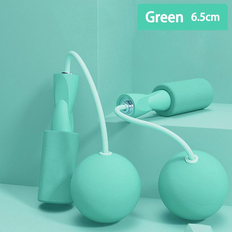 1pc Heavy Cordless Skipping Rope Fitness Jump Rope with Big Ball Suitable for Household Indoor Active Fat Burning