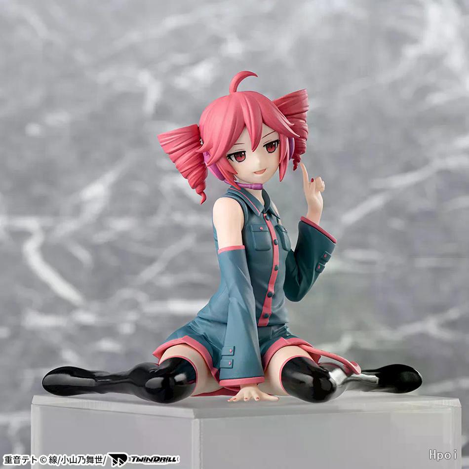 Virtual Idol Hatsune Miku Bust Kasane Teto Chokonose Figurine Anime Collectible Pvc Desk Pc Case Auto Interior Room Decoration