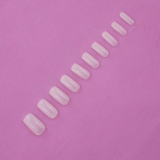 500Pcs/Box Nail Tips Transparent Lightweight Natural Color Round Head Extension Fake Nails for Women