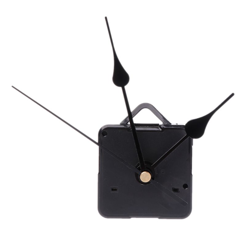 DIY Clock Movement Mechanism Non Ticking DIY Wall Clock Mechanisms with Hands Set for Repair Parts Replacement