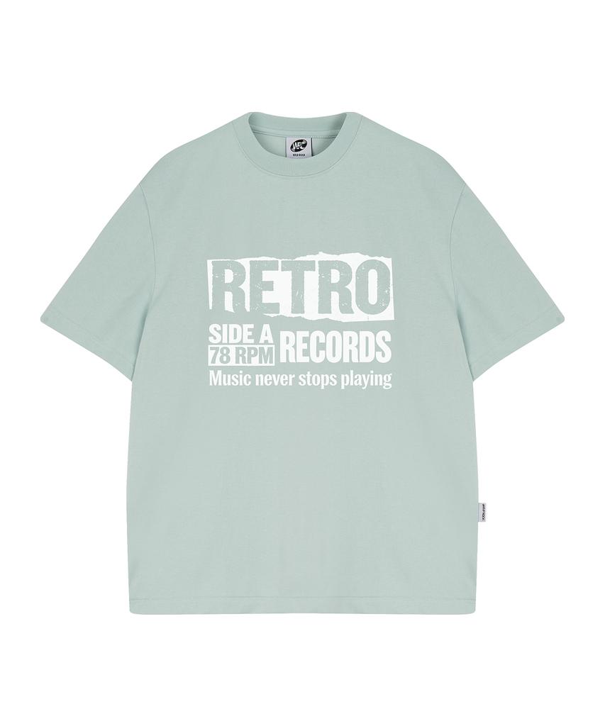WILDROCK Retro Playing Cool Cotton Oversized Short Sleeve T-Shirt